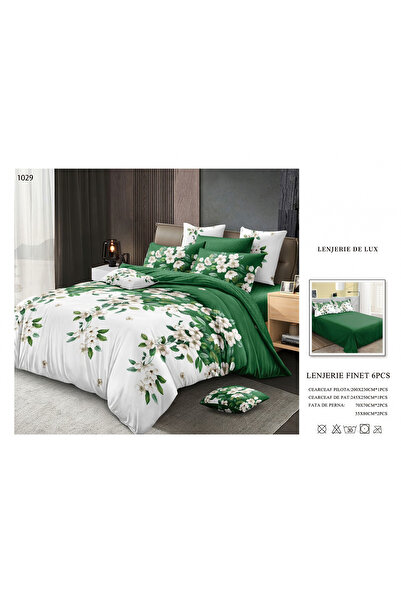 FIONNA.RO Finet Bed Linen 6 Pieces - Flower Garland