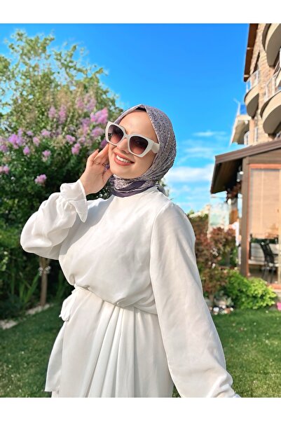 Modakaşmir Mk Cotton Scarf - Lilac-Purple