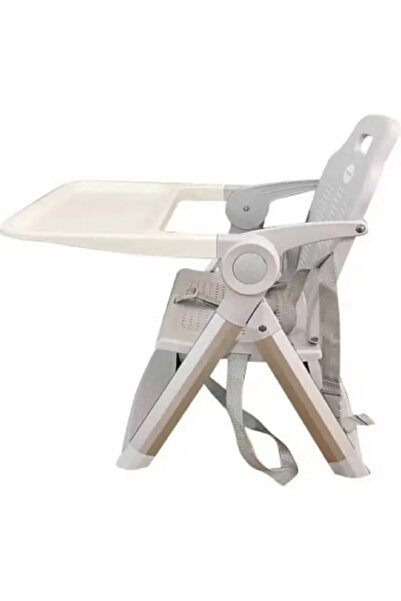 Fun Moment Foldable High Chair for Kids with Safety Harness and Removable Tray - Pink