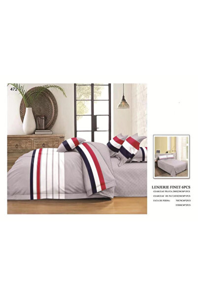 FIONNA.RO Finet Bed Linen 6 Pieces - Stripes