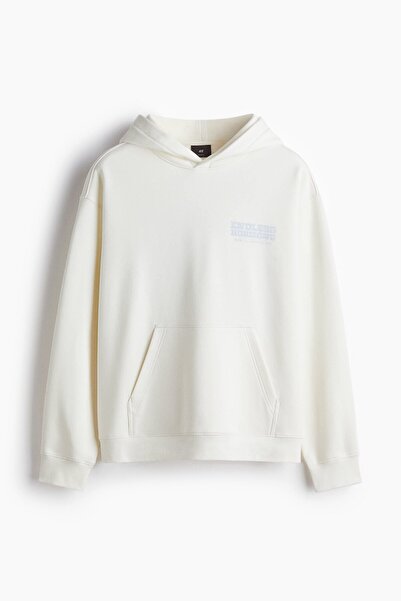 H&M Baskılı ve Kapüşonlu Üst Relaxed Fit