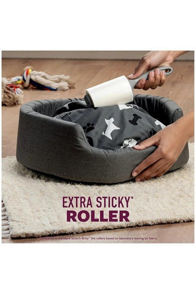 Scotch Brite Pet Hair Roller 1 pc – 8.2 x 2.5 x 2.5 in | Lint & Fur Remover for Clothes & Furniture