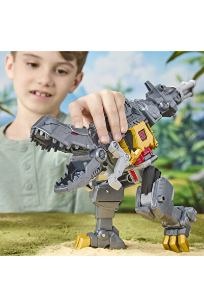 Hasbro Transformers cyberworld robot grimlock transformabil in dinozaur, copii varsta 6 ani pana la 12 ani