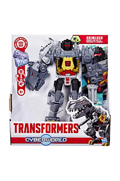 Hasbro Transformers cyberworld robot grimlock transformabil in dinozaur, copii varsta 6 ani pana la 12 ani