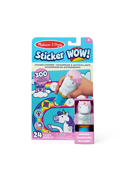 Melissa and Doug Melissa & Doug Unicorn Sticker Stamp Set, 3-7 Years