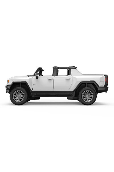 Rastar Remote control car GMC Hummer EV white scale 1 to 16, children ages 3 to +15 years
