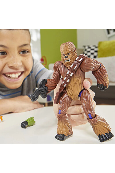 Hasbro Star Wars Mix Mashers Chewbacca Figure Set 12cm and Accessories, Children Ages 4 to 8 Years