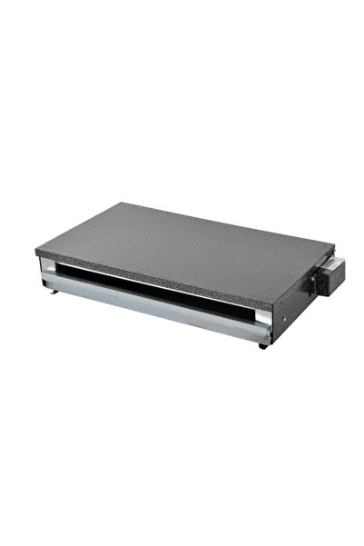 Rubino Electric grill EC-2K, 2000 W, Working area 38x24 cm, Grease tray, Gray