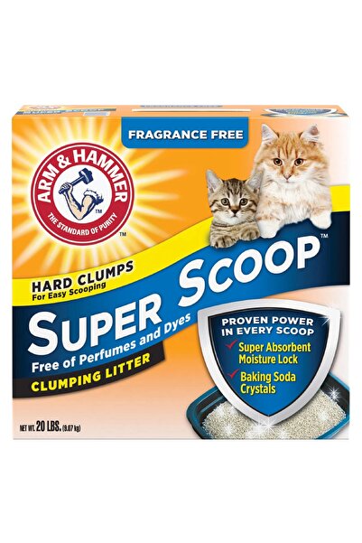 Arm&Hammer A&H SuperScoop Fragrance-Free Clumping Litter