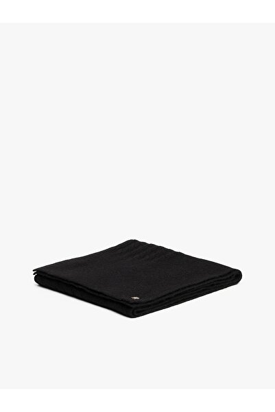 Tommy Hilfiger TH Elevated Chic Yumuşak Kadın Siyah Eşarp AW0AW17788BDS