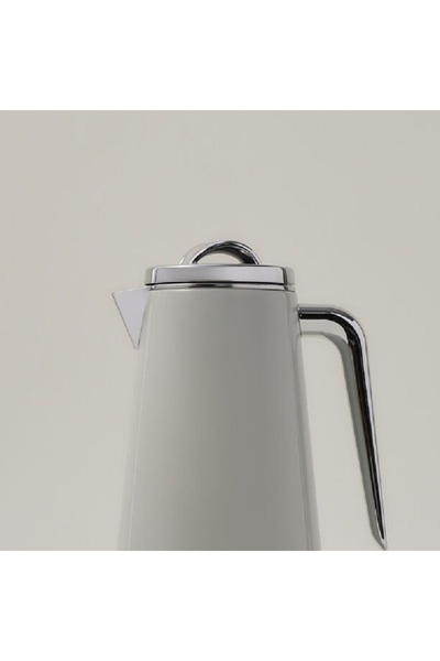 Dallaty Eve set of 2 steel vacuum flask grey & chrome