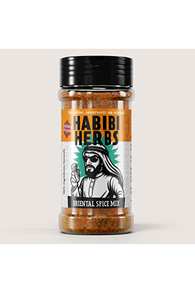 Spice Laboratory Condiment Oriental cu Verdețuri, Habibi Herbs 110g