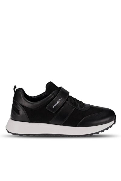 Forelli BALDWIN-K Erkek Deri Ayakkabı Siyah