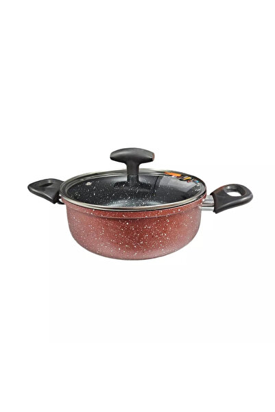 rosberg Cratiță R51318G22, 22cm, 2.8l., înveliș din marmură, inducție, melanj Bordeaux