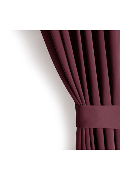 Amelia Home Classic style blackout curtain with rings, Juliette, density 230 g/m2, 140x270 cm, bordeaux