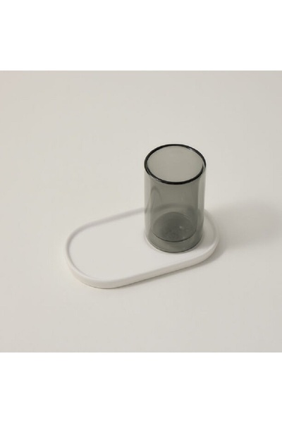 Dallaty white and black glass and porcelain tea cups set 12 pcs