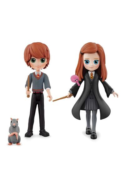 Harry Potter Magical Minis Ron Weasley ve Ginny Weasley .