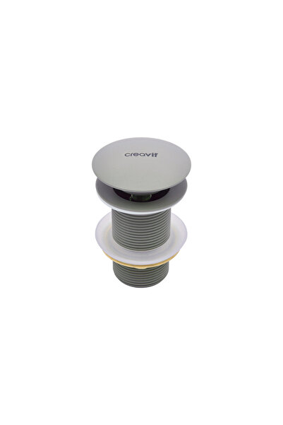Creavit Lav.Sifon Başlığı Pop-up Tşmsz Cool Grey