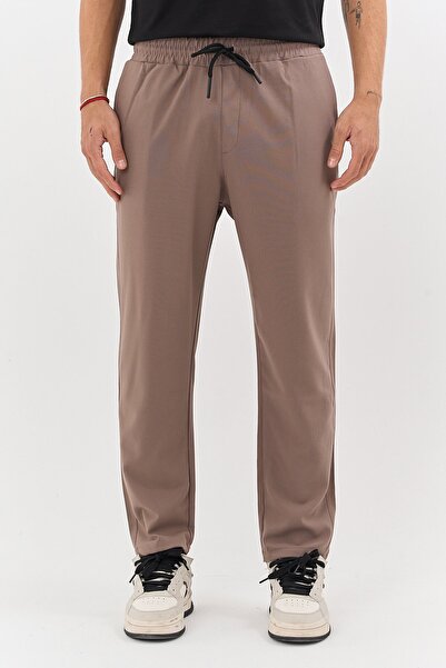 Dechers Ανδρικό παντελόνι Jogger από ελαστικό ύφασμα E221