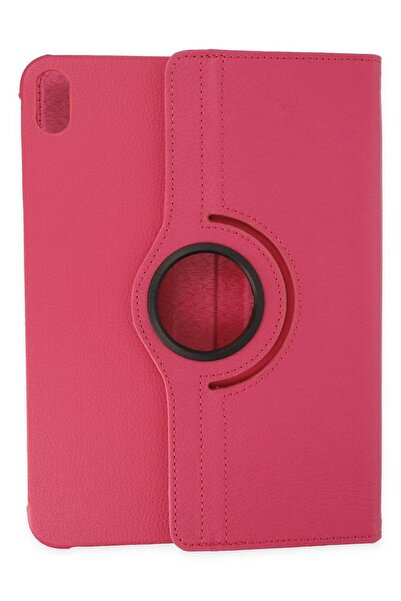 Khayra iPad 2022 10.9 (10Th Generation) Case 360 Tablet Leather Case - Pink-(5796) - Eszaoc5708-7282