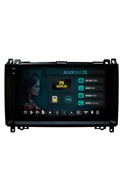 HUB64 Navigatie 2K Mercedes Benz Sprinter, Viano, Vito, A/B Class, Crafter,Oc...