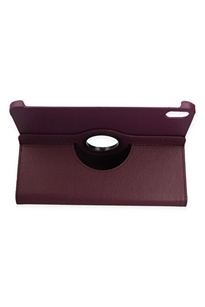 Khayra iPad 2022 10.9 (10Th Generation) Case 360 Tablet Leather Case - Plum-(5796) - Eszaoc8541-2807