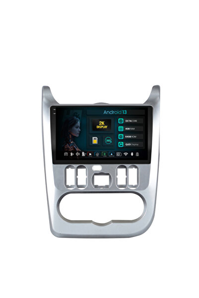 HUB64 Navigatie 2K Dacia Logan / Duster / Sandero (2009-2015), 4GB RAM, Octac...