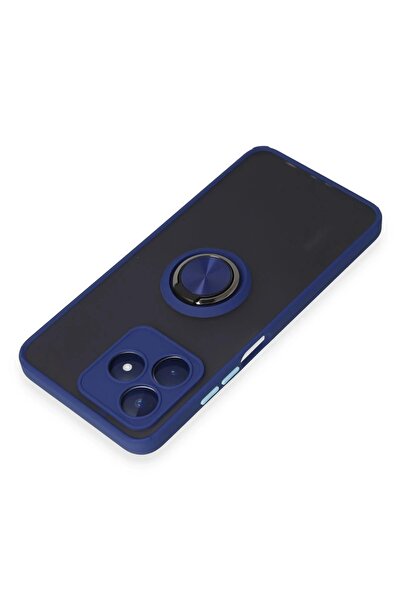 OEM Realme C53 Case Montreal Ring Silicone Cover - Navy Blue-(5796) - Anindasepet2475-3454