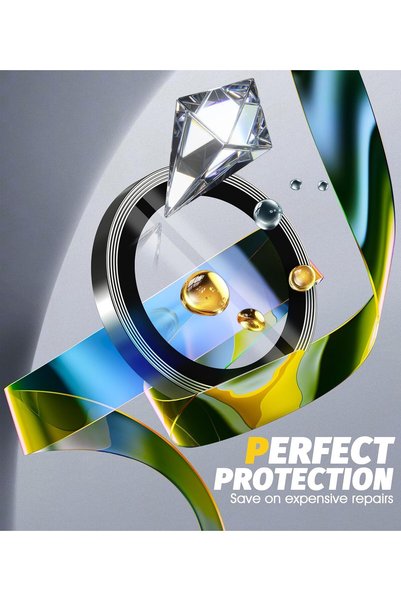 aheaks iPhone 17 Pro / 17 Pro Max Safir Lens Koruyucu Görüntü Kalitesini Bozm...