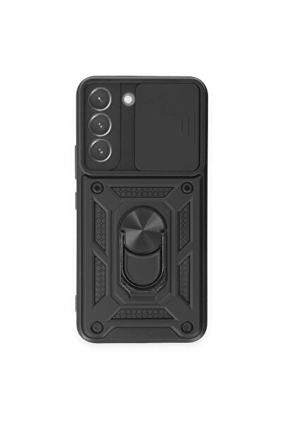 OEM Samsung Galaxy S24 Case Pars Silicone with Lens Ring - Black-(5796) - Anindasepet4080-8489