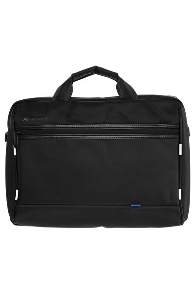 L`avvento حقيبة كمبيوتر محمول، سوداء، تناسب حتى 15.6 بوصة، مصممة في باريس، سه...