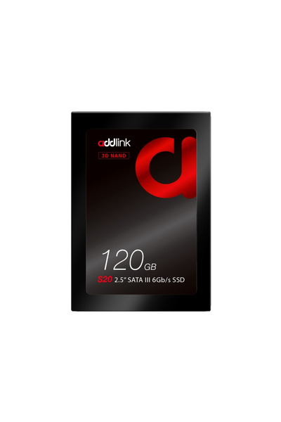 ADDLINK 120GB 510-400 MB/s 2.5” SATA III SSD AD120GBS20S3S