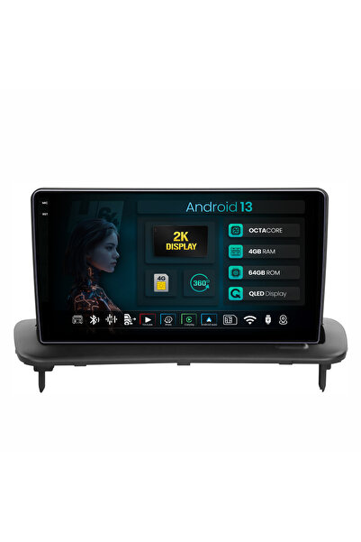 HUB64 Navigatie 2K Volvo C40 C30 S40 C70 V50 (2004-2012), 4GB RAM, Octacore, ...