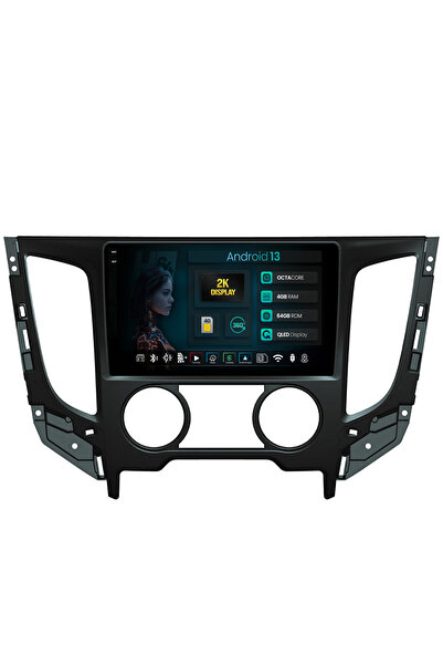 HUB64 Navigatie 2K Mitsubishi L200 (2014-2020), 4GB RAM, Octacore, Slot Sim 4G