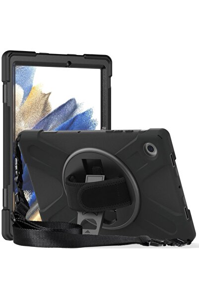 Khayra Samsung Galaxy X200 Tab A8 10.5 Case Amazing Tablet Cover - Black-(5796) - Eszaoc7129-6610