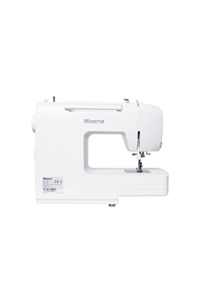 Minerva Masina de cusut electromecanica M832B, 32 Programe, 850 Imp/Min, 70W, Alb/Albastru