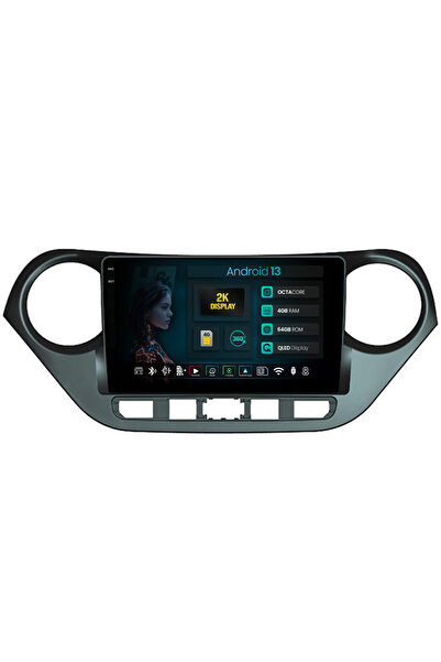 HUB64 Σύστημα πλοήγησης 2K Hyundai I10 (2013-2017), 4GB RAM, Οκταπύρηνος, Υπο...