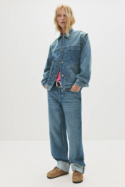 Pull & Bear Denim trucker jacket