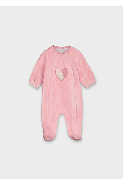 MAYORAL Baby Girl Bodysuit Long Sleeve Velvet Jumpsuit