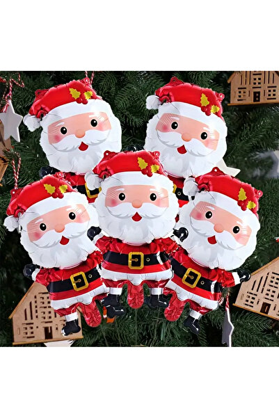 YILBAŞI SÜSÜ Set de baloane din folie de aluminiu strălucitoare cu tematică d...