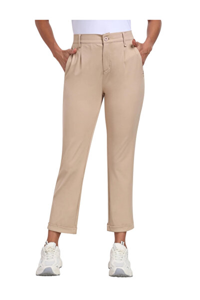 OEM Women's Elastic, Stylish, Breathable Casual Pants L