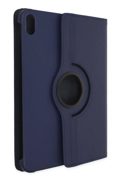 Khayra iPad 2022 10.9 (10Th Generation) Case 360 Tablet Leather Case - Navy Blue-(5796) - Eszaoc1389-2719
