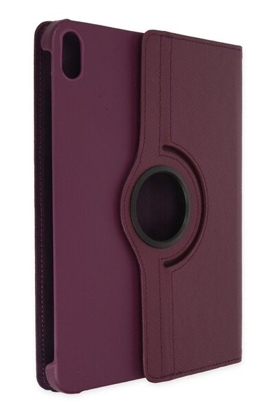 Khayra iPad 2022 10.9 (10Th Generation) Case 360 Tablet Leather Case - Plum-(5796) - Eszaoc8541-2807