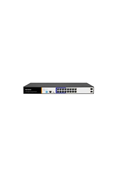 YPS-3016G-2SFP-L2 16 Port Gigabit Layer2 Yönetilebilir AI POE switch