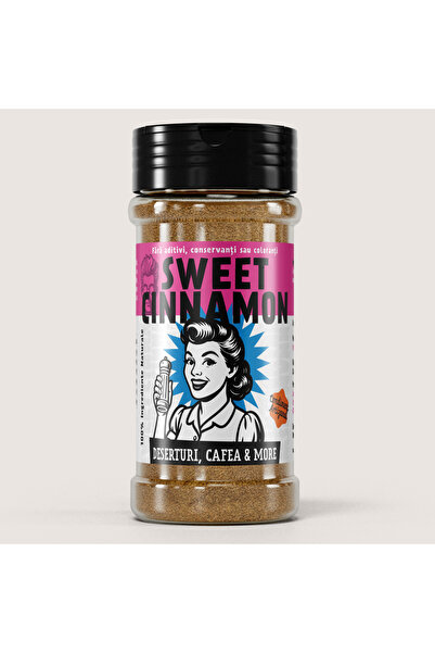 Spice Laboratory Condiment Pentru Deserturi Și Cafea, Sweet Cinnamon 160g