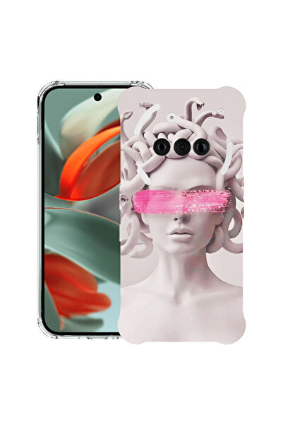 bestcase Carcasă spate antișoc pentru telefonul Nothing (3a), Medusa, 1988232...