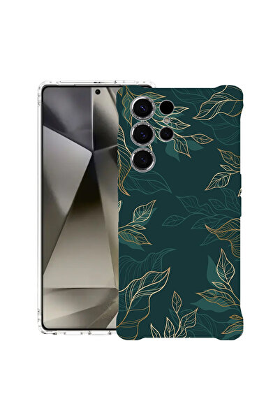 bestcase Αντικραδασμική θήκη πλάτης για Samsung Galaxy S25 Ultra, πράσινα φτε...