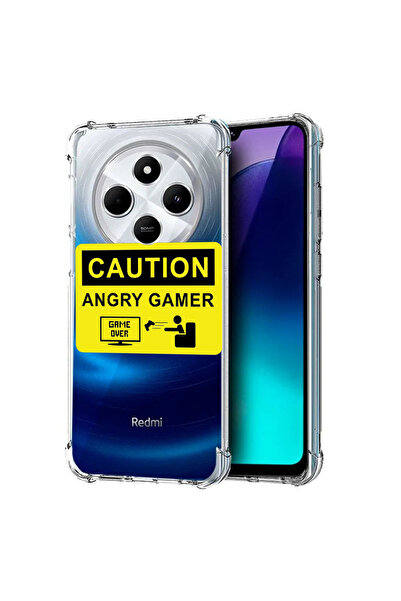 bestcase Carcasă spate antișoc pentru Poco C75 / Redmi 14C / A4, Angry Gamer,...