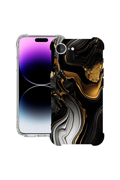 bestcase Carcasă spate antișoc pentru Apple iPhone 16e, culori lichide, 19882...