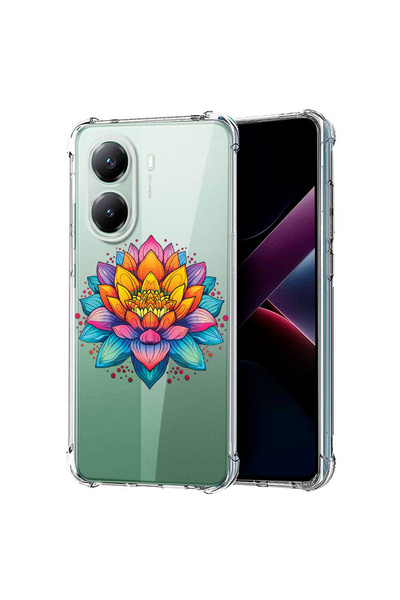 bestcase Carcasă spate antișoc pentru Poco X7 Pro 5G, Dream Colors Flower, 19...